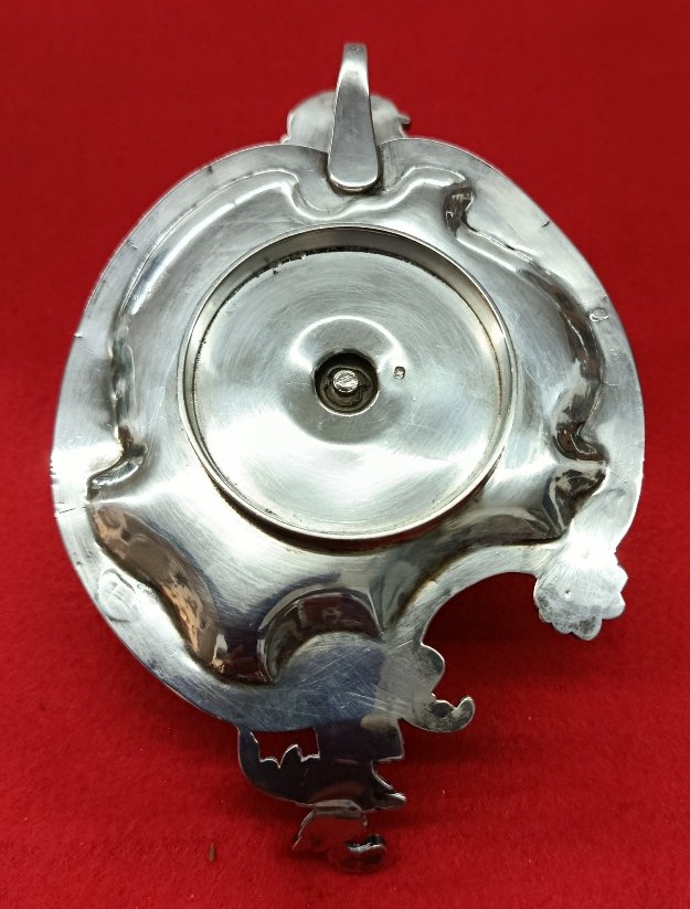 19th Century Silver Hand Candlestick In The Louis XV Style-photo-4