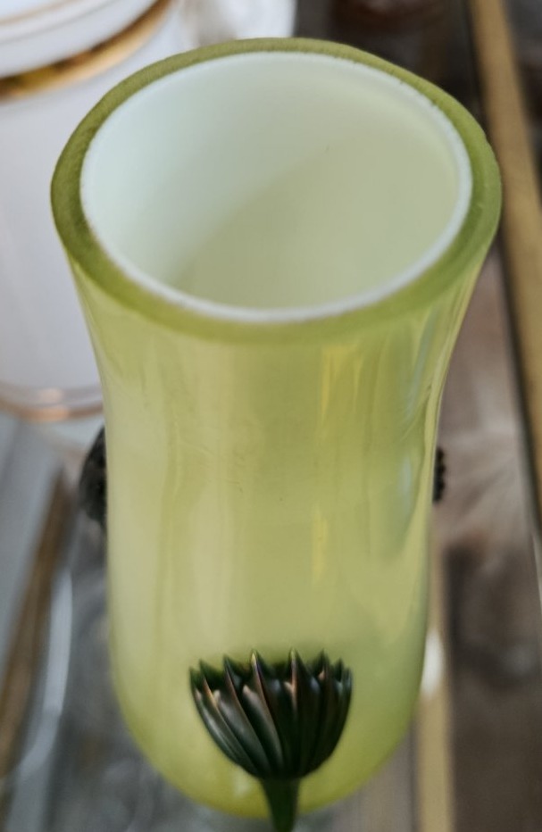 Vase en verre Wilhem Kralik Sohn début XX-photo-4