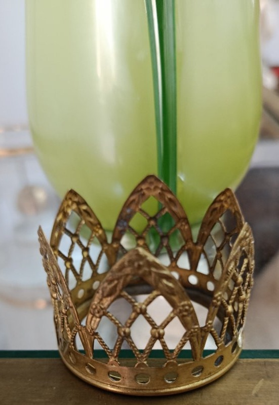 Vase en verre Wilhem Kralik Sohn début XX-photo-1