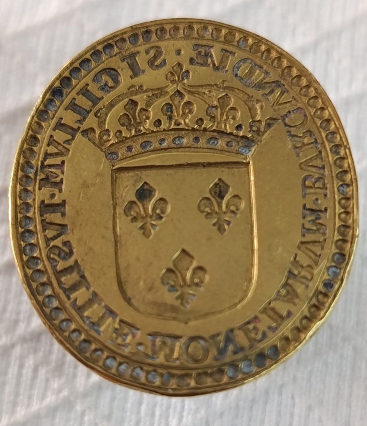Seal Monetarium Burgundiae...  XIX