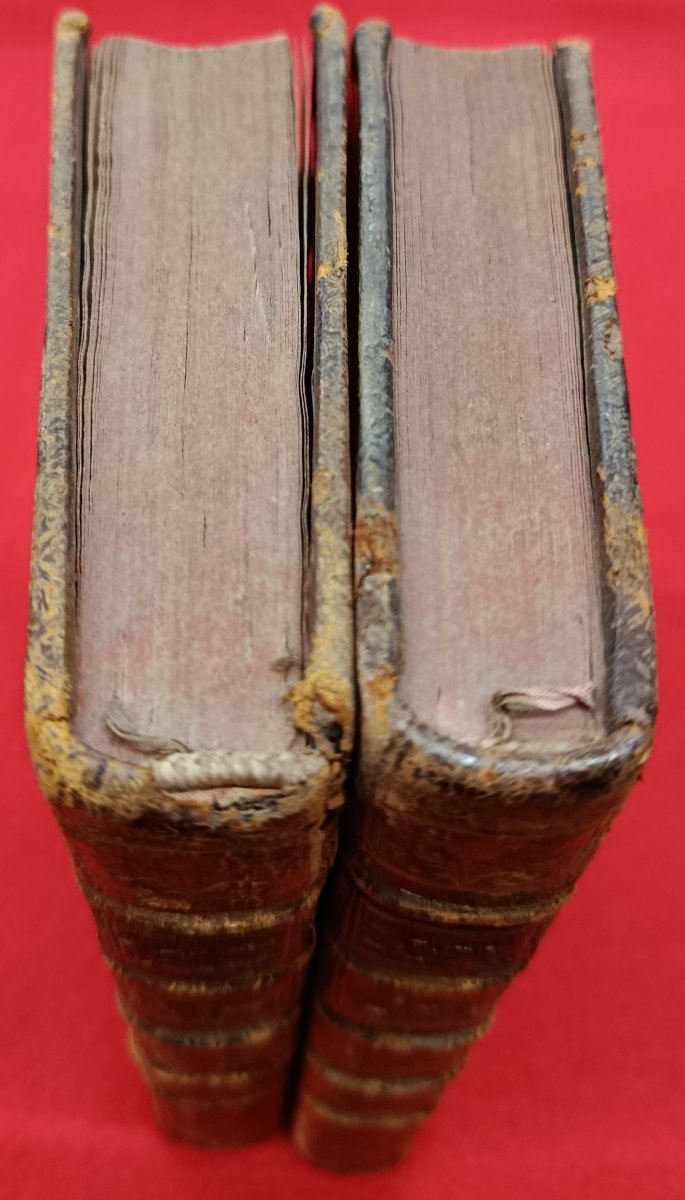 2 Vol.Pensées de Mr le Comte d' Oxenstirn / Van Duren 1749-photo-4