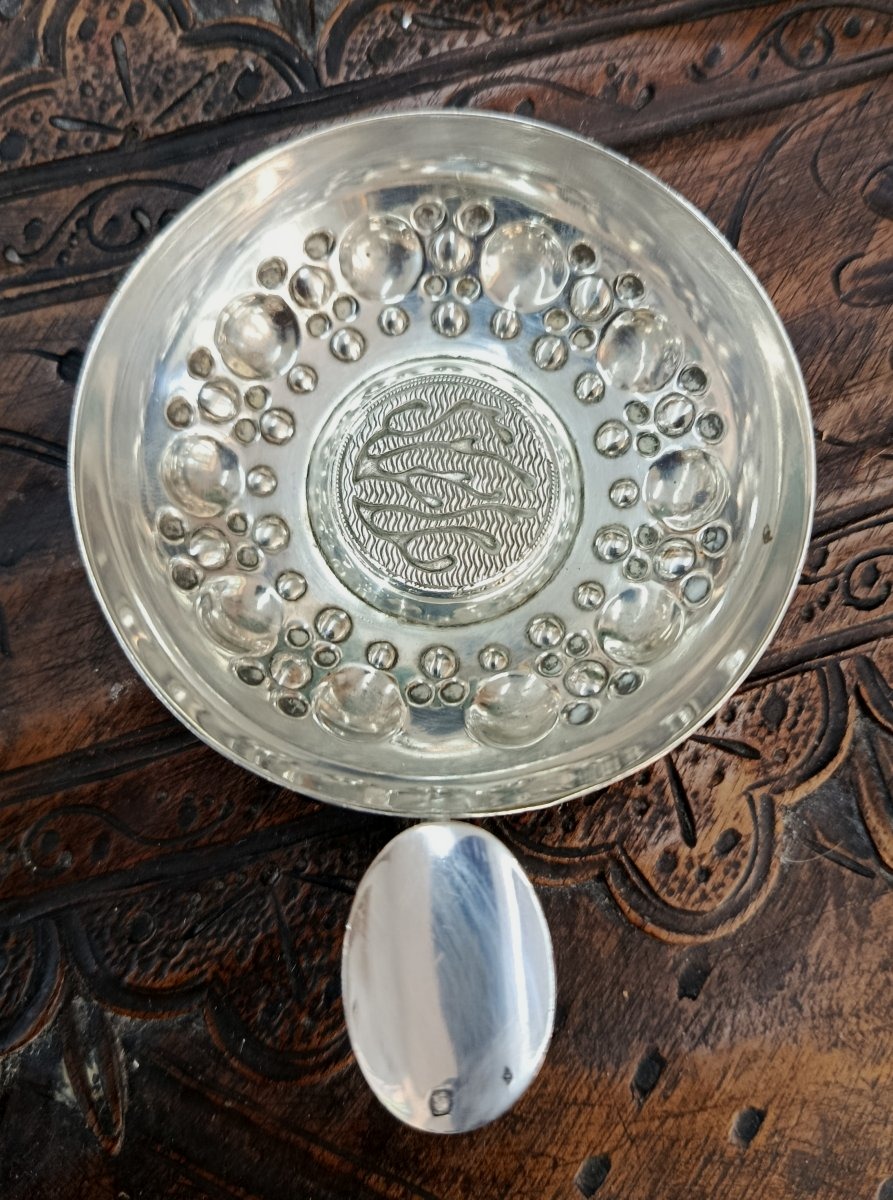 Taste Vin en Argent Art deco XX-photo-2