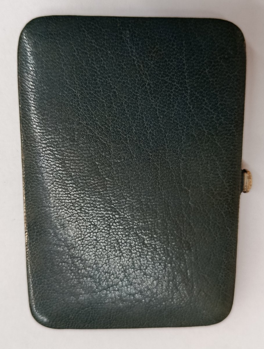 Carnet de Bal  cuir et argent XIX-photo-3