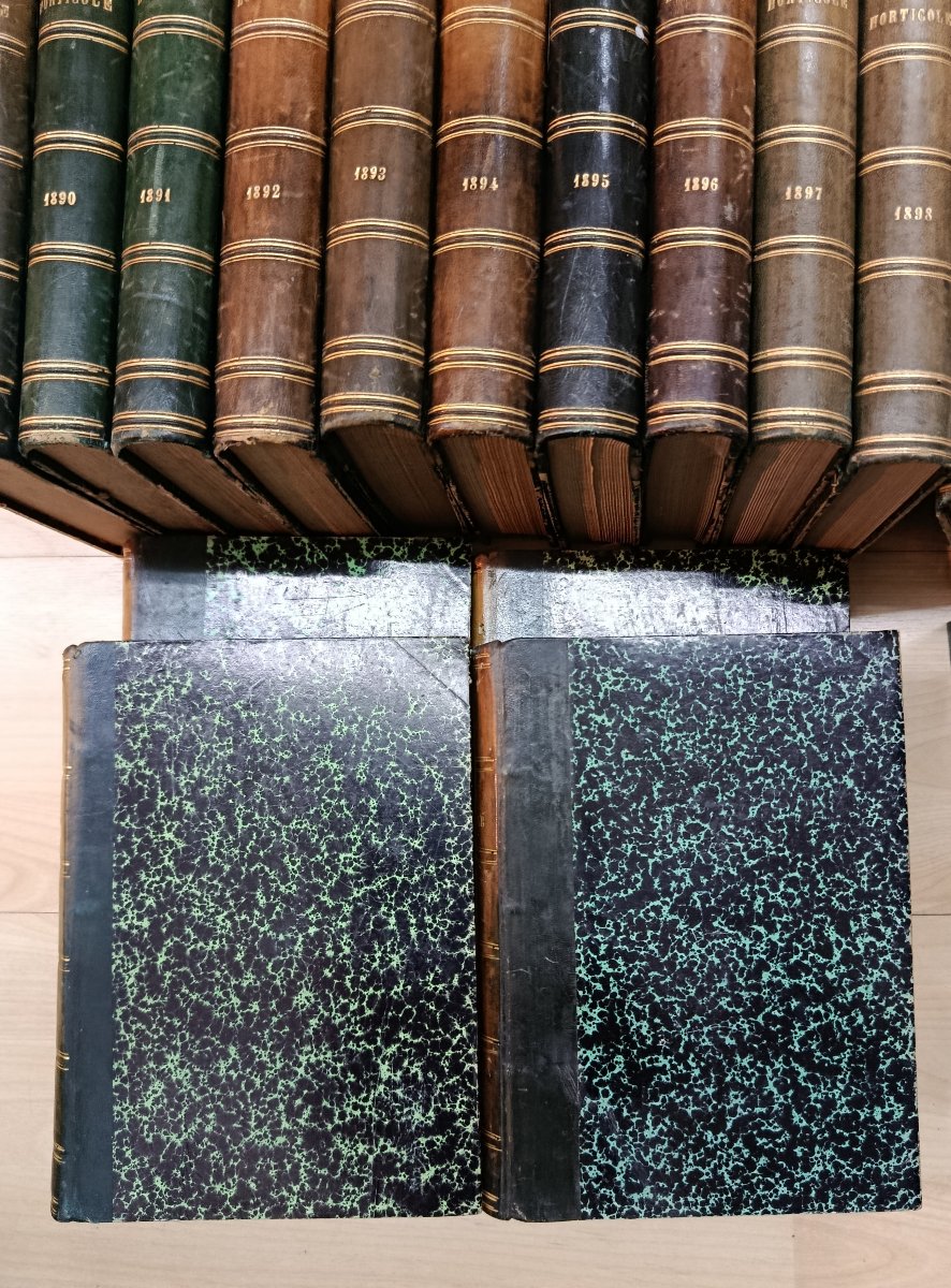 La Revue Horticole de 1889 à 1906 soit 18 livres à 120 euros pièce-photo-2