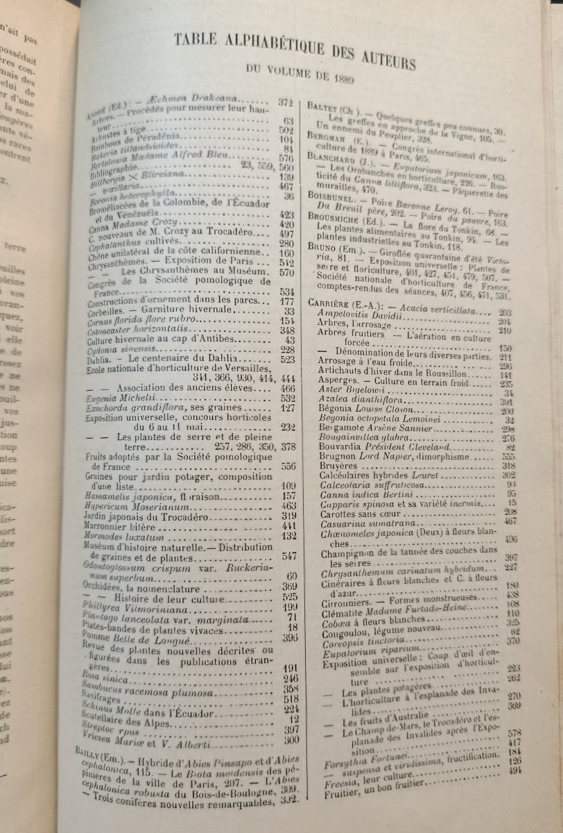 La Revue Horticole de 1889 à 1906 soit 18 livres à 120 euros pièce-photo-8
