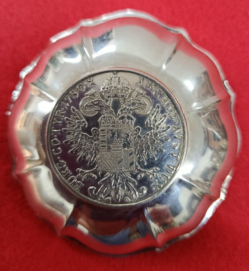 Coupelle en argent  Marie Thérèse de Habsbourg 1780-photo-4