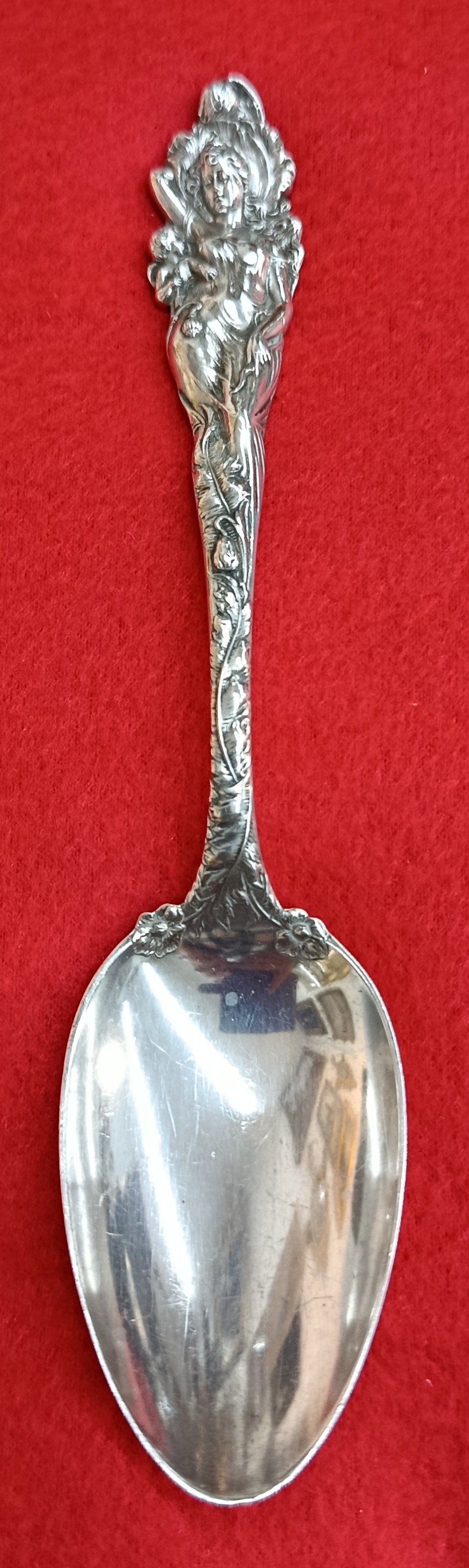 " Love Disarmed " Spoon Reed & Barton ,1905 Sterling Silver