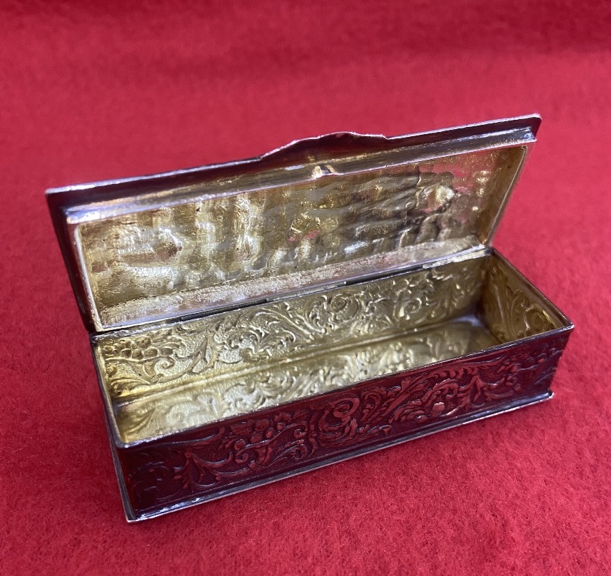 Tabatière en argent XIX-photo-3