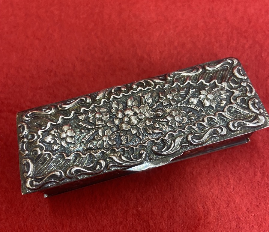 Tabatière en argent XIX-photo-1