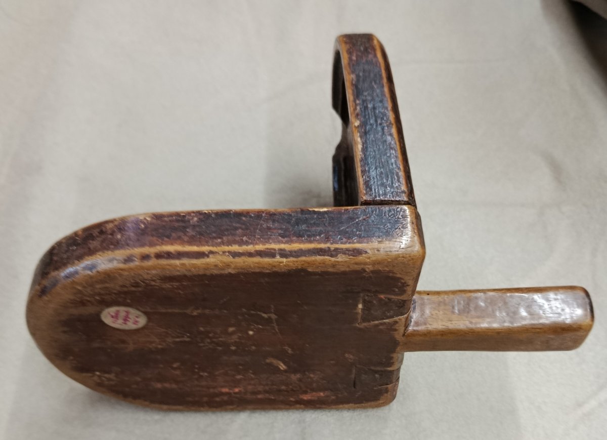 Quêteuse à offrandes en bois Espagne XVII ème -photo-2