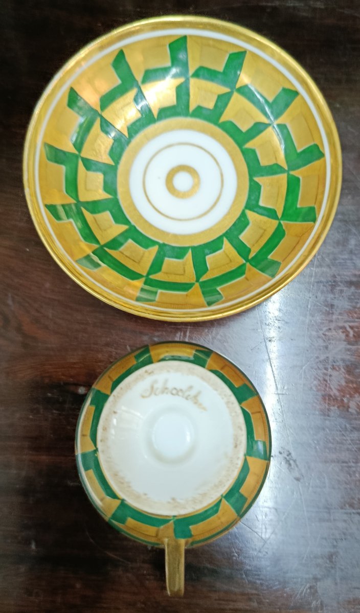 Service à café en porcelaine Schoelcher à Paris XIX-photo-4