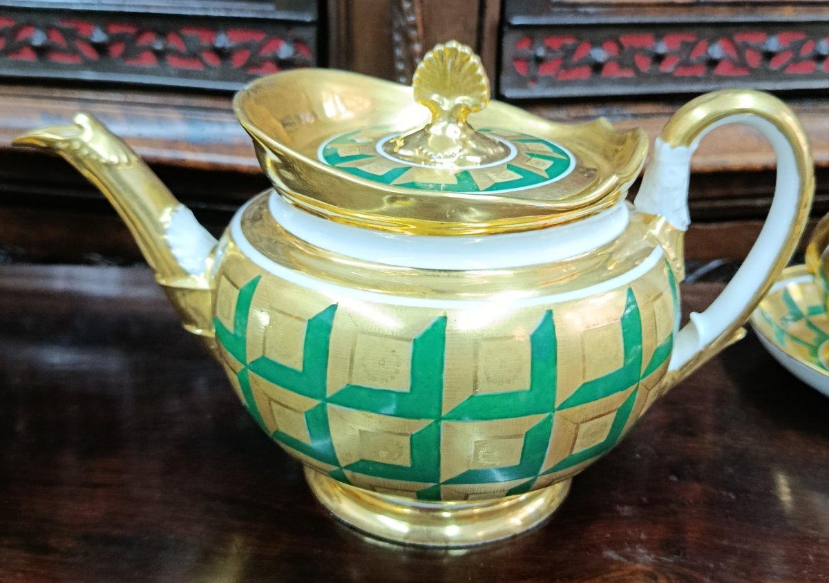 Service à café en porcelaine Schoelcher à Paris XIX-photo-1