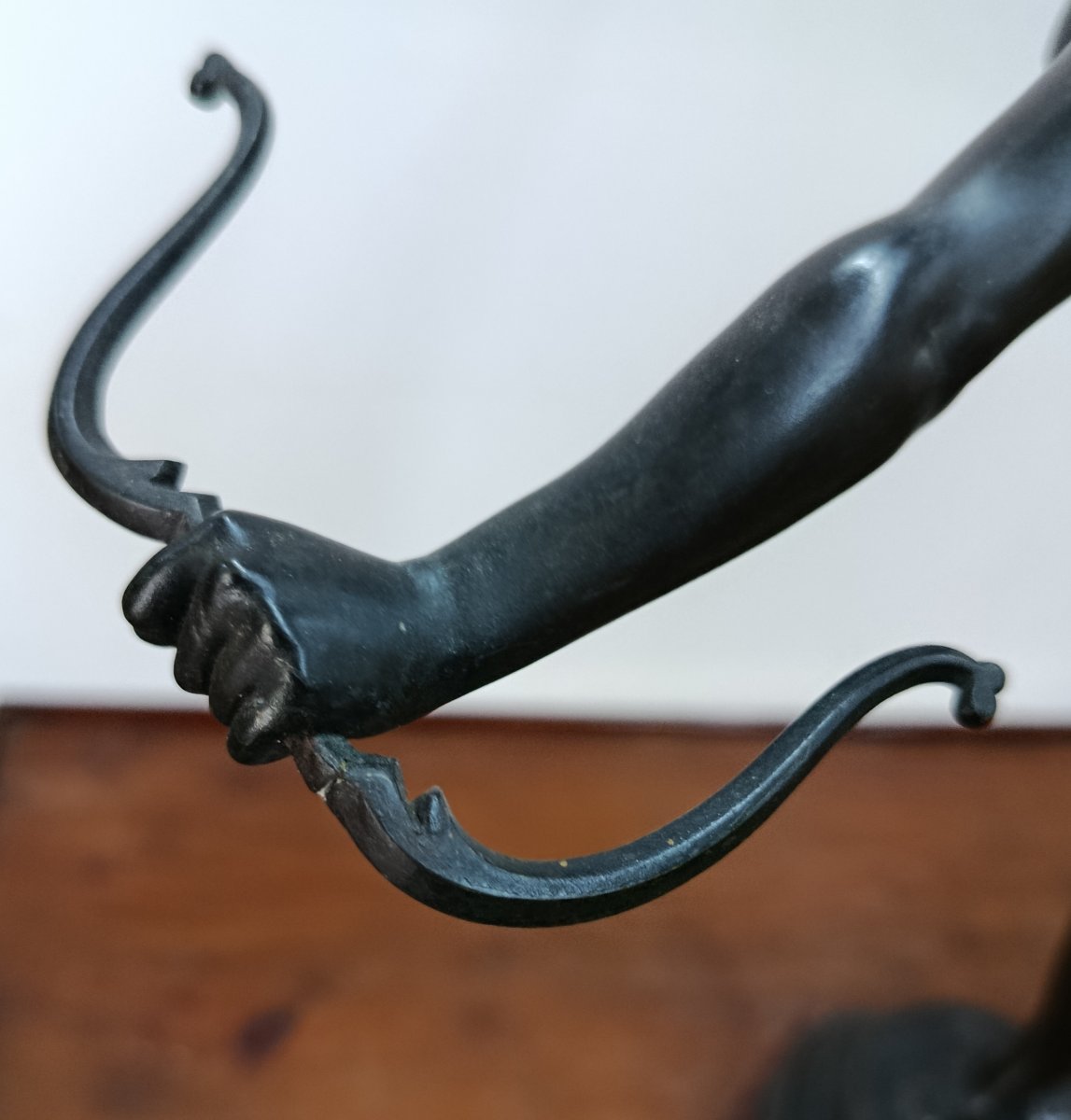 Alexandre Falguière, "diane The Huntress," Bronze, 19th Century-photo-2