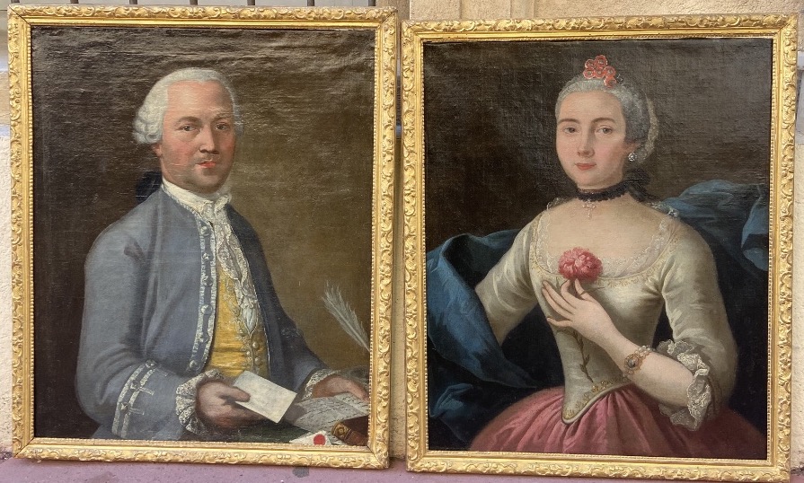 Deux portraits XVIII
