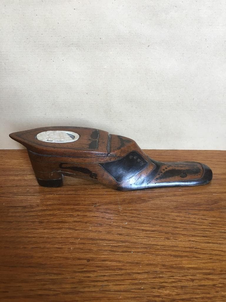 Tabatière en forme de soulier