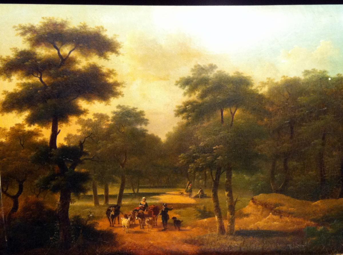 "scène Champêtre" By Philippe Budelot (1770-1841)