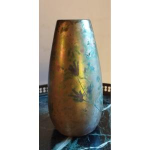 Airebelle Small Iridescent Ceramic Vase Vallauris