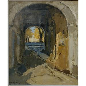 Maurice Désiré - Lucas " Rue à Montpezat "