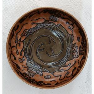 Hb Quimper A. Chanteau Ceramic Cup 1954