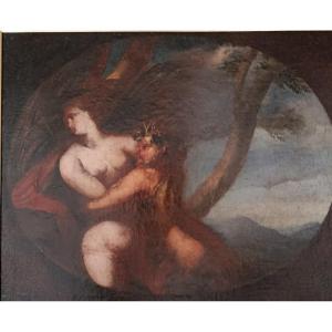 Bacchus And Nymph Oil On Canvas XIX