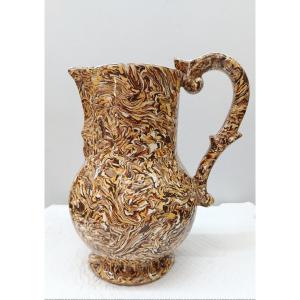 Apt Jasper Earthenware Pitcher