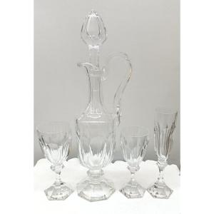 Service de verres en cristal de St Louis modèle Chambord  39 pièces 