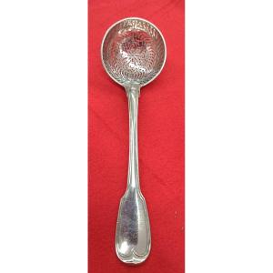 Silver Sprinkling Spoon, 1st Rooster, 19th Century