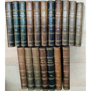La Revue Horticole de 1889 à 1906 soit 18 livres à 120 euros pièce