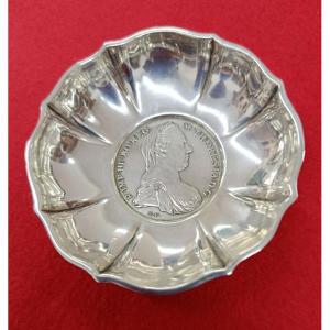 Coupelle en argent Marie Thérèse de Habsbourg 1780