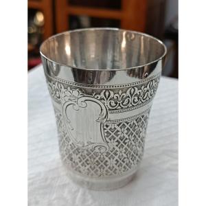 Minerve XIX Silver Timbale