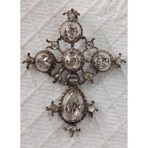 Silver Cross Of Saint Lo, Normandy, 19th Century