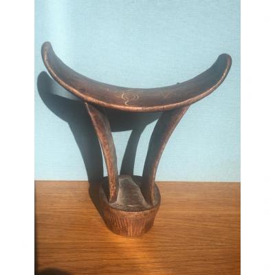 Two Light Wooden Neck Rests - Somalia