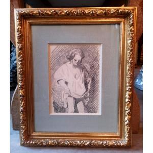 Dessin Au Crayon Par Louis Valtat 1869-1952