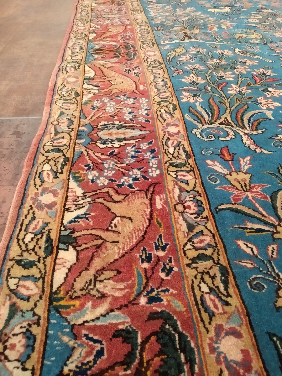 Tapis Persan "ghom" 218cmx140cm-photo-3