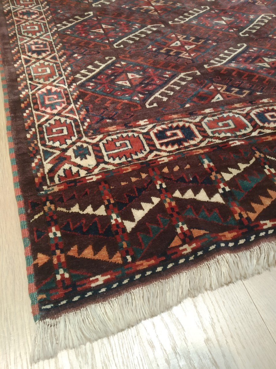 Boukara Rug "yomouth" 225cm X142cm-photo-2