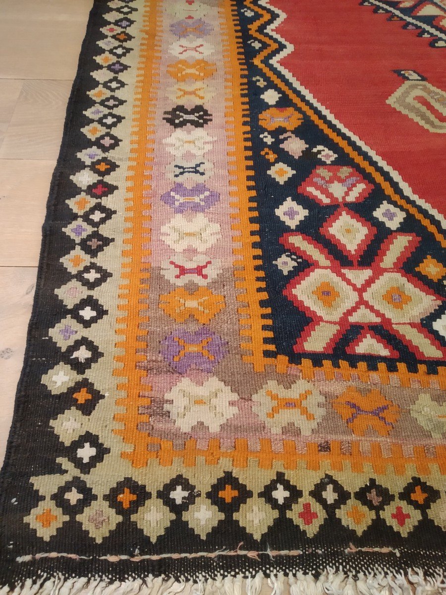Tapis Kilim "anatolie" 228cm X 134cm-photo-2