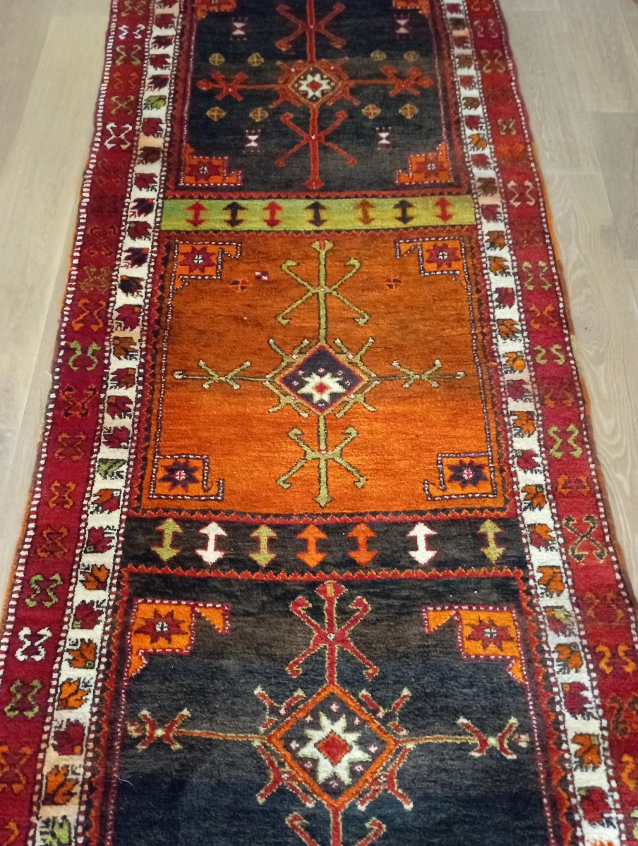 tapis de couloir Anatolie 362cm X 110cm-photo-2