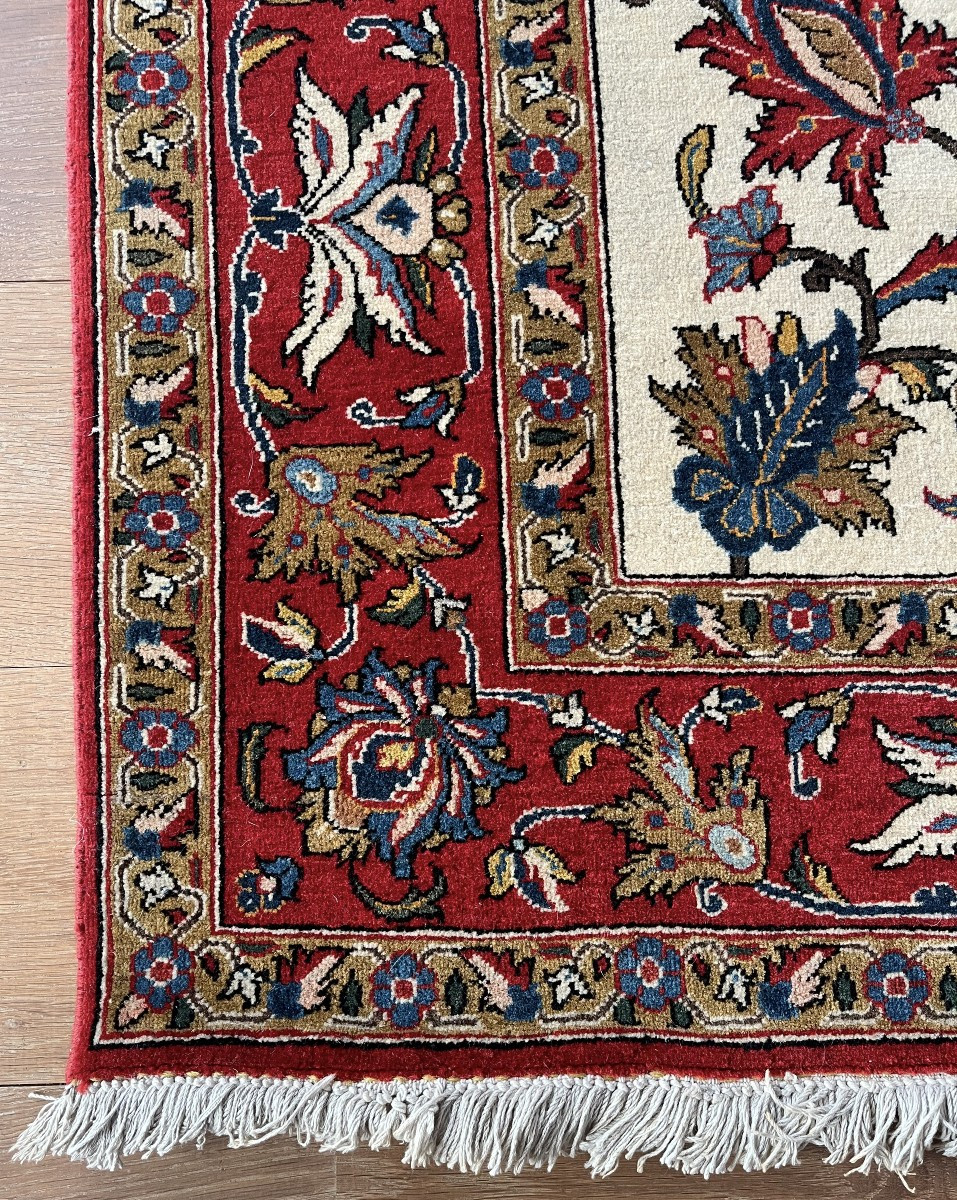 Tapis persan "Ghom" 209cmX143cm-photo-3