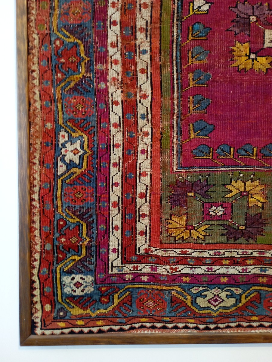 Tapis ancien Anatolie "Giordes" 180cm x 118cm-photo-2