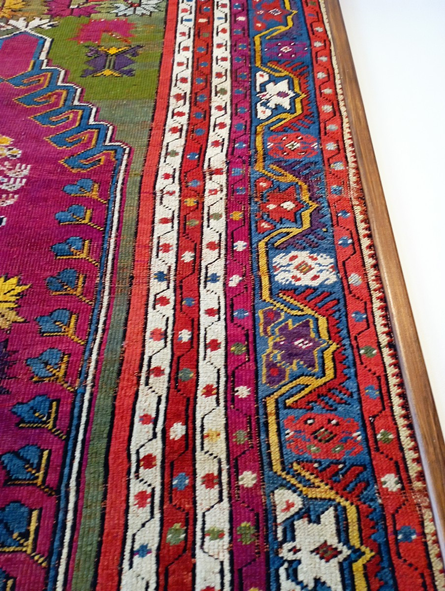 Tapis ancien Anatolie "Giordes" 180cm x 118cm-photo-3