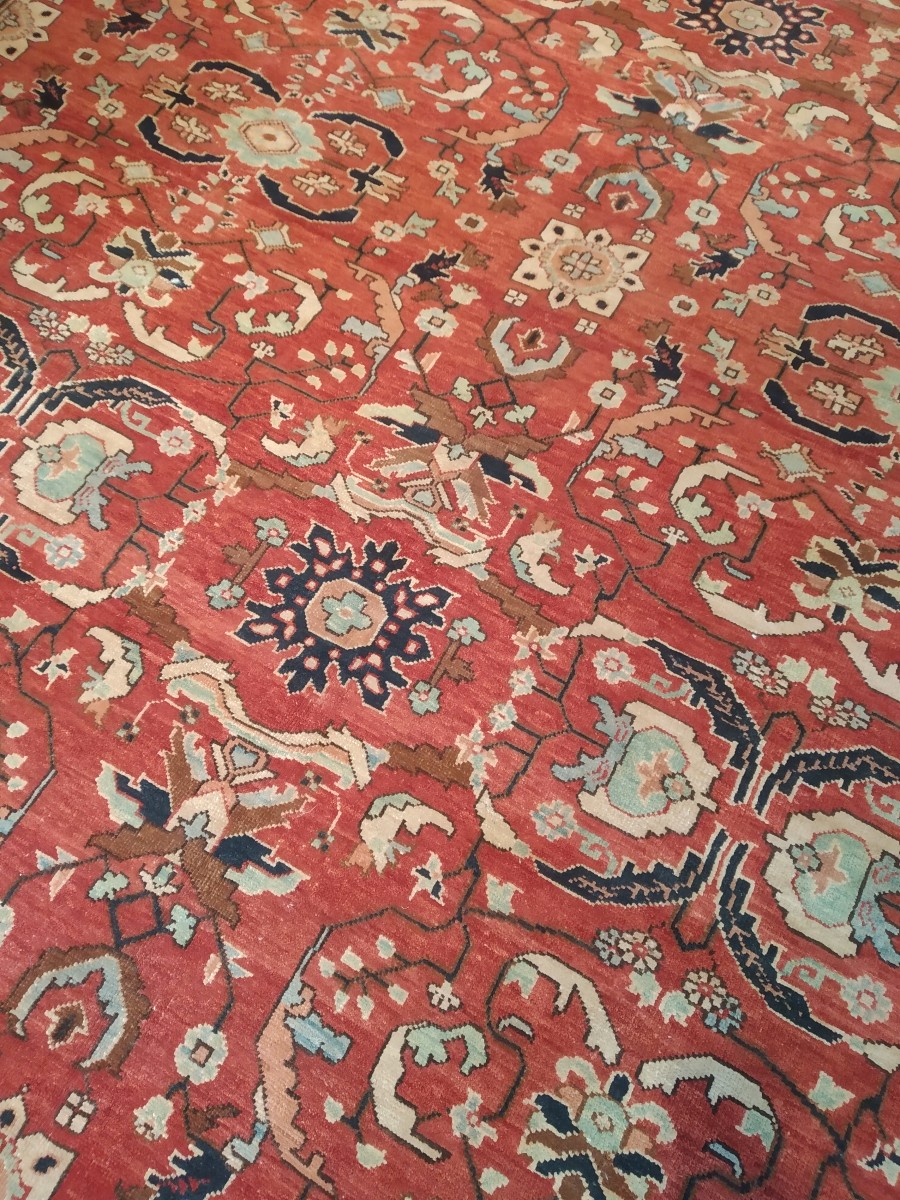 tapis persan "Hériz" 405cmX288cm-photo-4