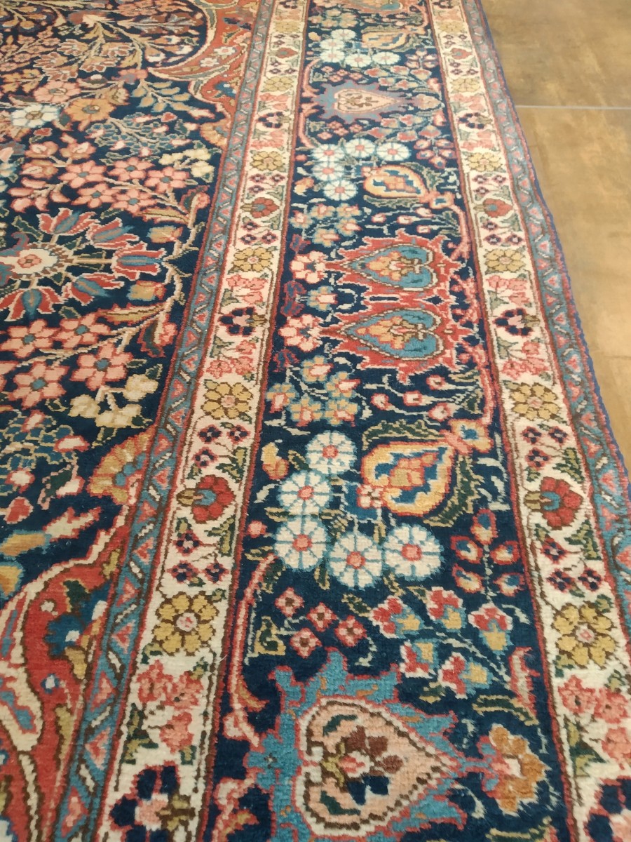 Tapis persan "Tabriz" 381cmx273cm-photo-4