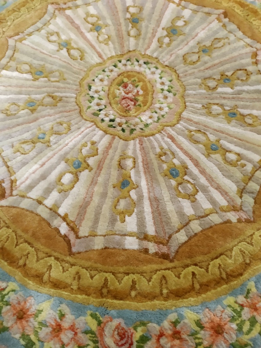 Tapis de la savonnerie  ou Aubusson 378cmX300cm-photo-1