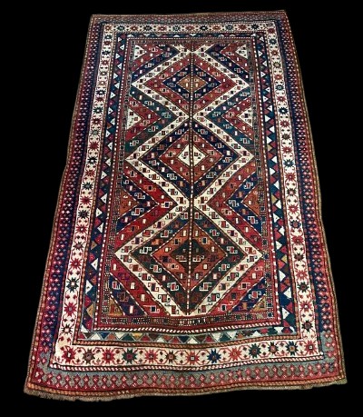 Antique "kazak" Rug 233cmx135cm