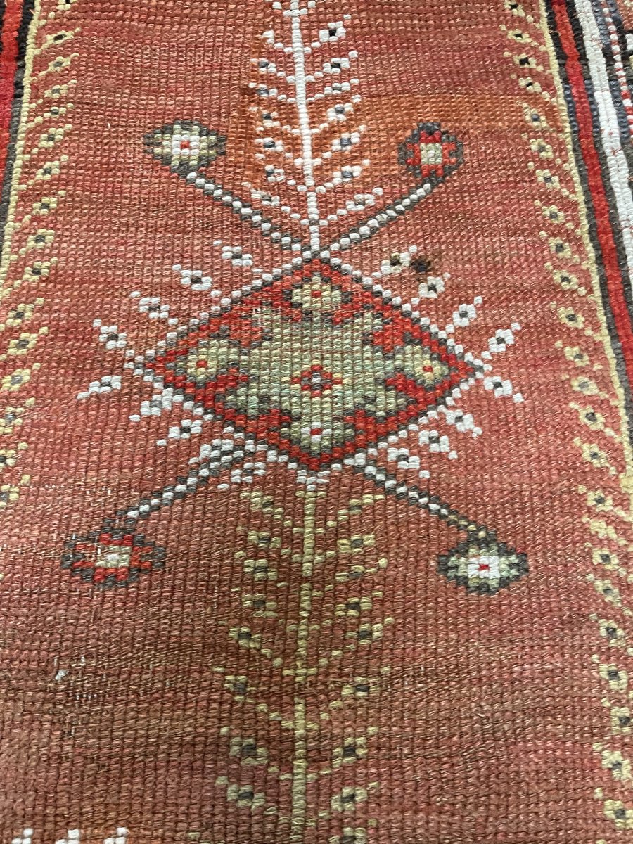 Antique Turkish Melas Rug, Early 19th Century-photo-3