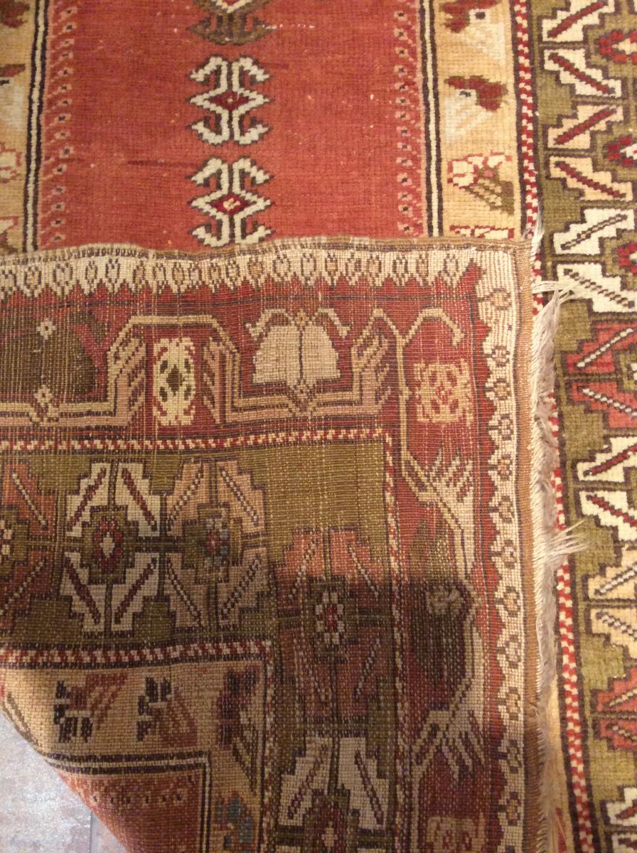 Old Carpet "melas" 220cmx123cm-photo-2