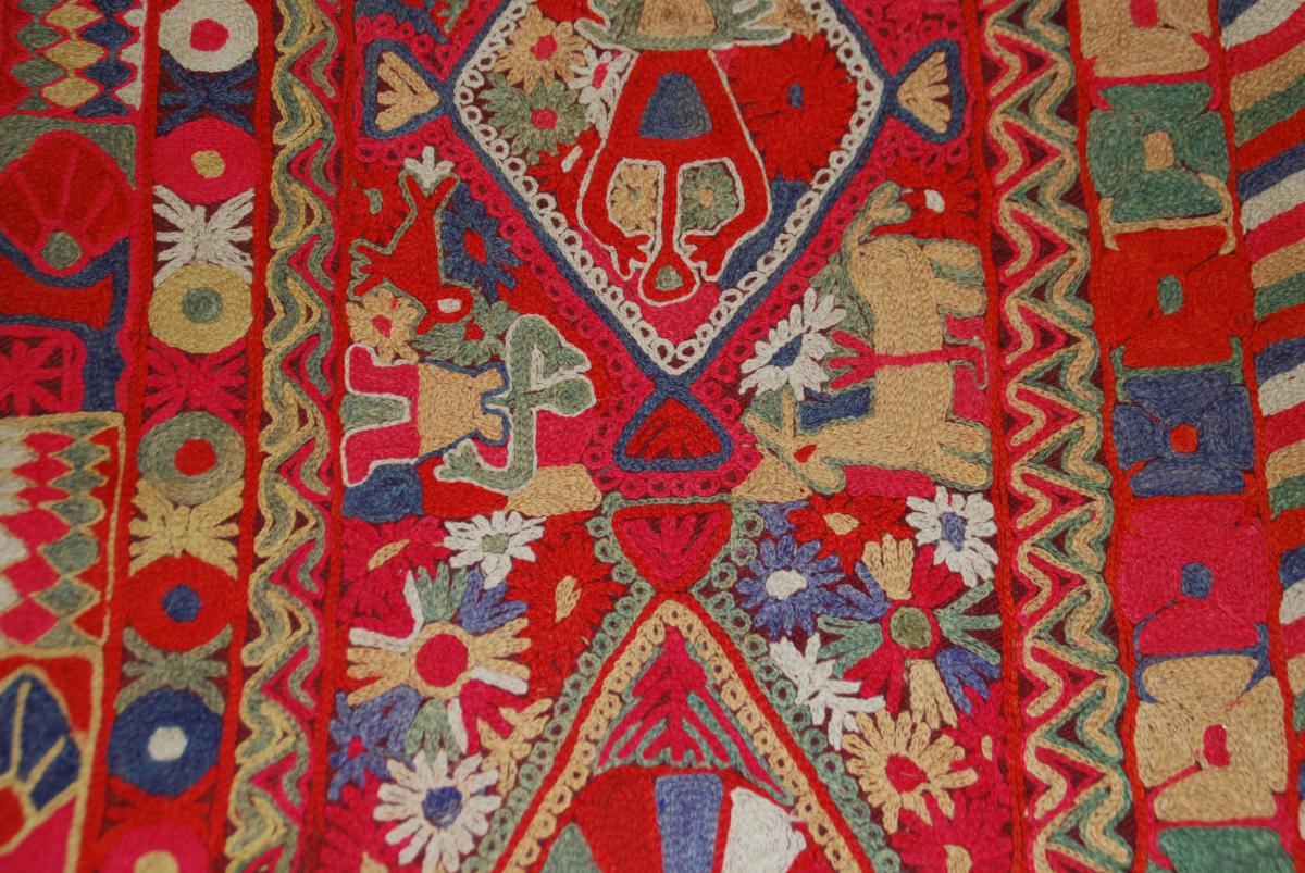 Old Carpet "kilim" 272cmx157cm-photo-3