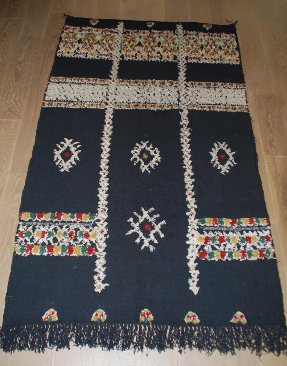  tapis ancien marocain 216cmx130cm-photo-2