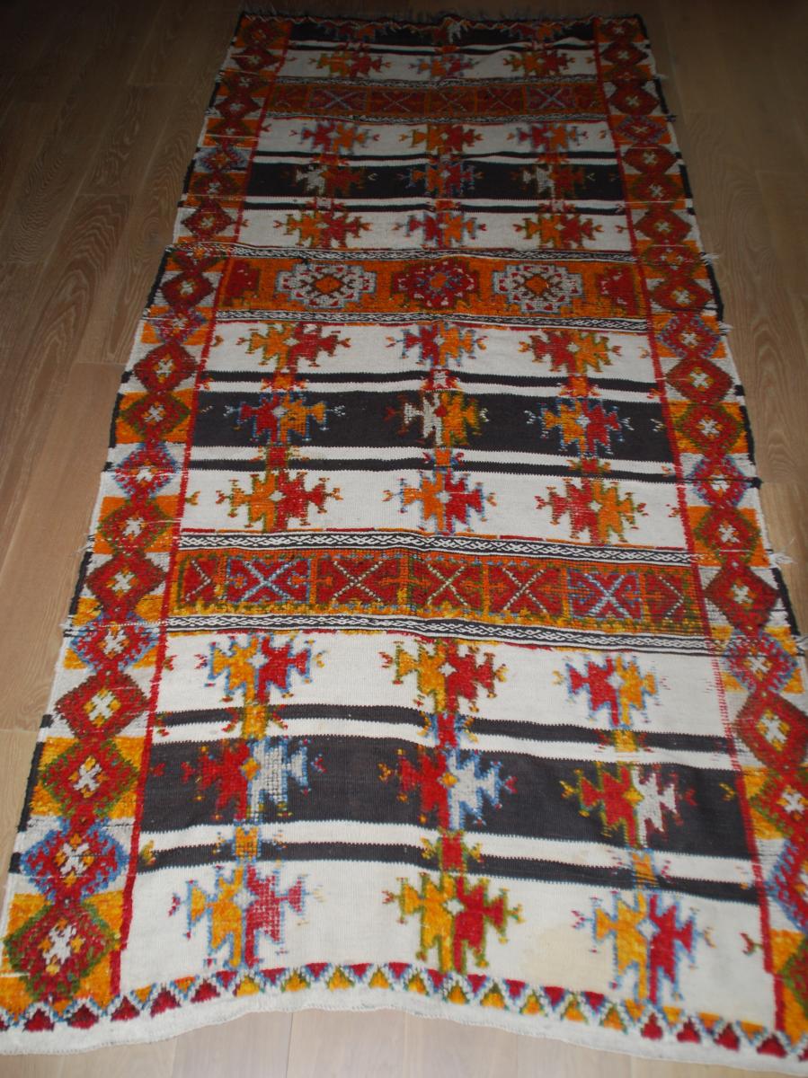 Tapis Ancien Marocain 320cmx148cm-photo-1