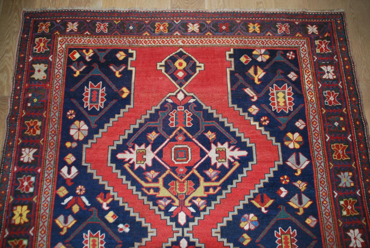 Tapis Ancien Kazak 382cmx172cm-photo-4